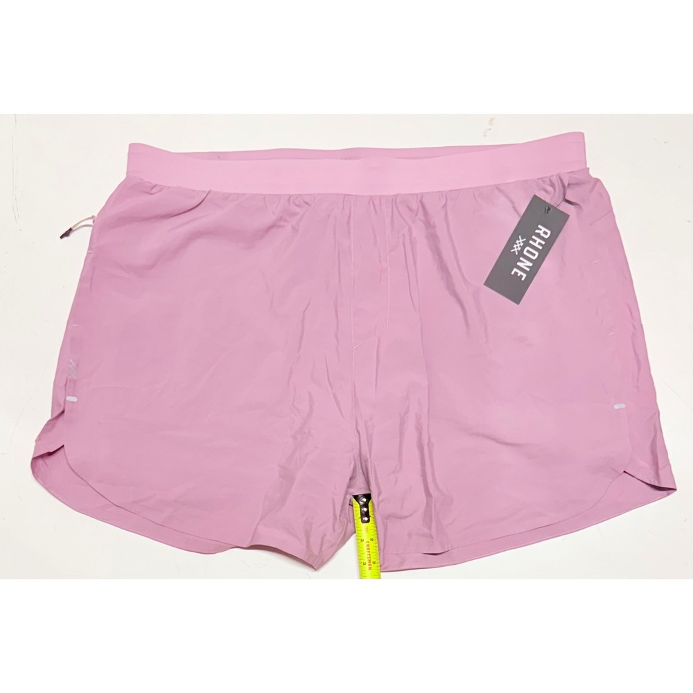 Rhone Extra Mile 5" Lined Running Shorts Mens XXL Purple 101717-535-XXL NWT‎